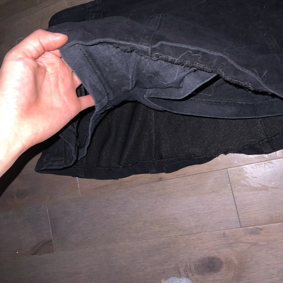 black super mini skirt - Picture 4 of 4